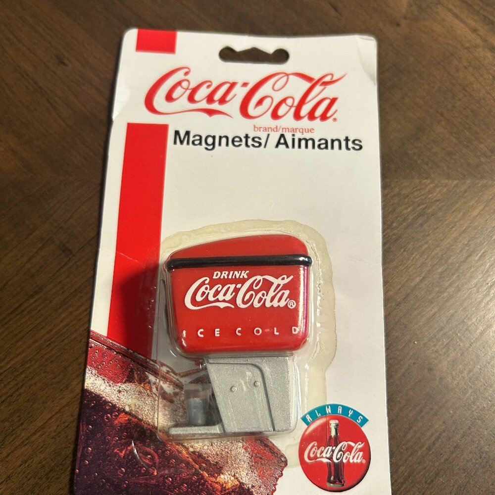Vintage Coca Cola fridge magnet